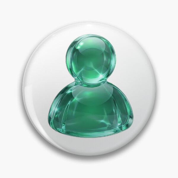 Item preview,  Glossy 3D User Avatar Icon Y2K Aesthetic designed and sold by NostalgiaOS.
