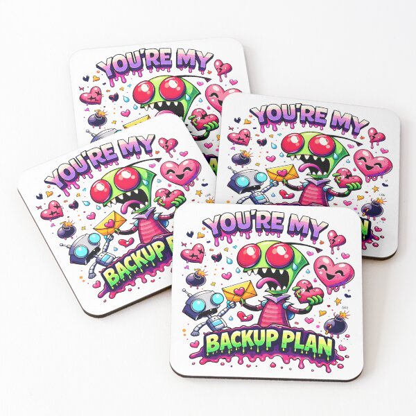 Item preview, You’re My Backup Plan Alien Meme designed and sold by AnnDesignStudio.