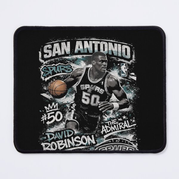 Item preview, David Robinson Street Icon – San Antonio #50 in Urban Swagger designed and sold by TheArtOfCar.
