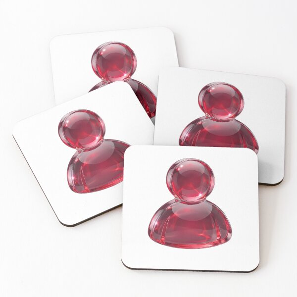 Item preview, Glossy 3D User Avatar Icon Y2K Aesthetic designed and sold by NostalgiaOS.