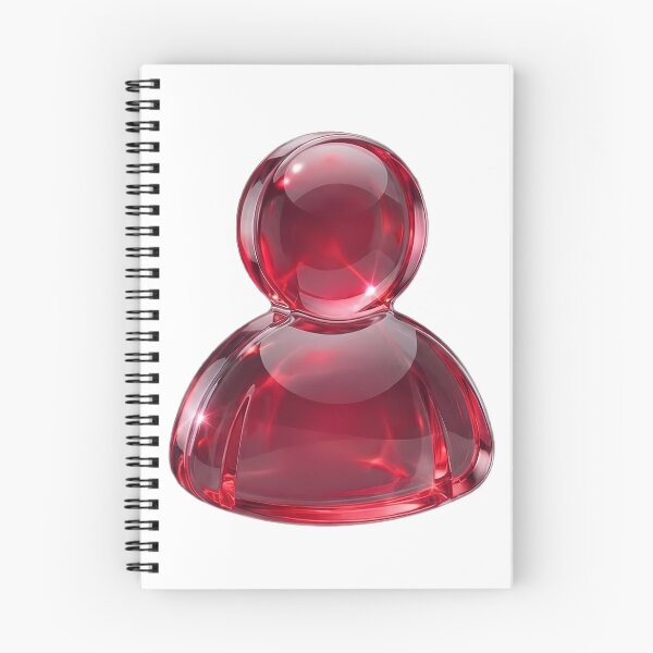Item preview, Glossy 3D User Avatar Icon Y2K Aesthetic designed and sold by NostalgiaOS.