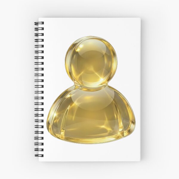 Item preview, Glossy 3D User Avatar Icon Y2K Aesthetic designed and sold by NostalgiaOS.