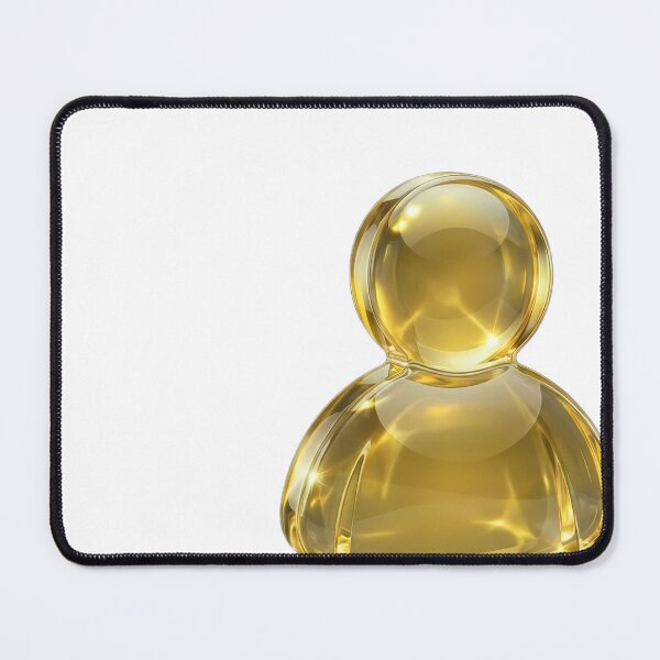 Item preview, Glossy 3D User Avatar Icon Y2K Aesthetic designed and sold by NostalgiaOS.