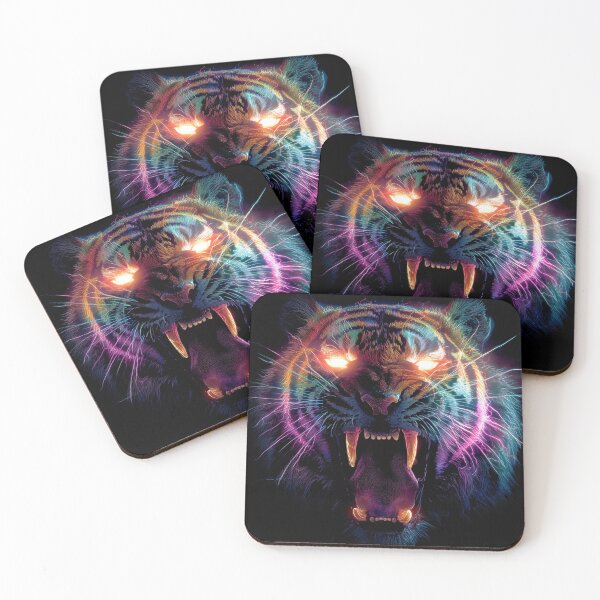 Item preview, Neon tiger designed and sold by randynash.