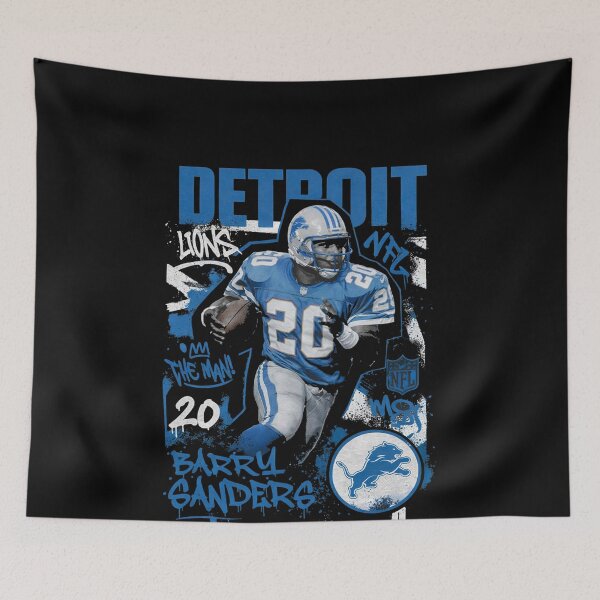 Item preview, Barry Sanders in Motion – Detroit Lions #20 Street King Tribute designed and sold by TheArtOfCar.