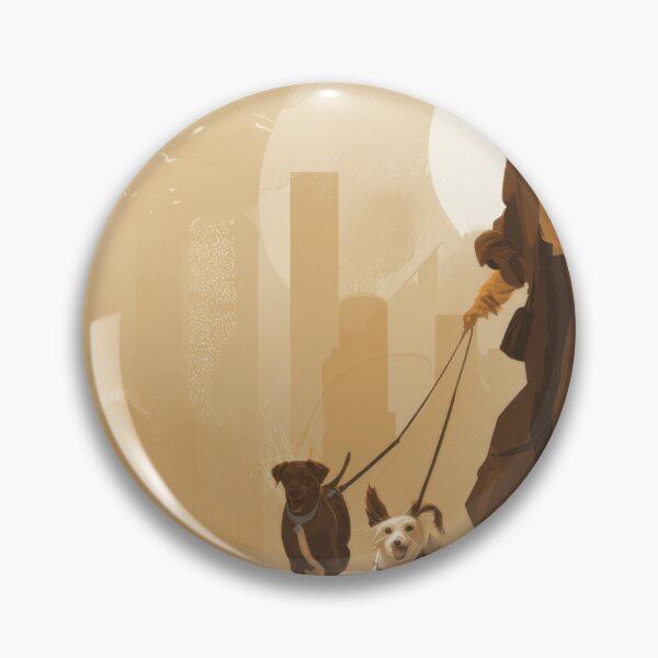 Item preview, Walking dogs in a city setting designed and sold by anytka.