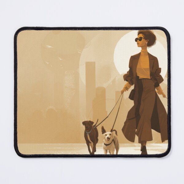 Item preview, Walking dogs in a city setting designed and sold by anytka.