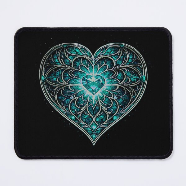 Item preview, Emerald Heart – Crystal Glow designed and sold by SaliEtCie.