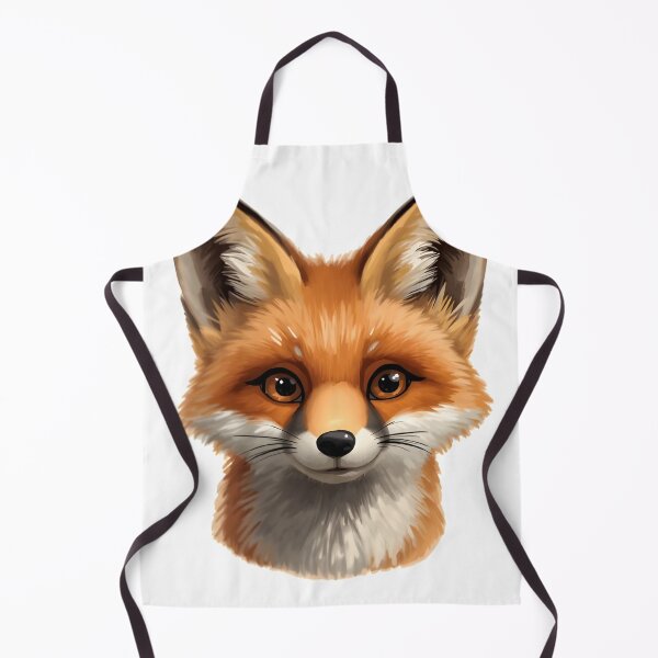 Item preview, Cute Baby Fox Face Sticker designed and sold by Teewave-Ashish.