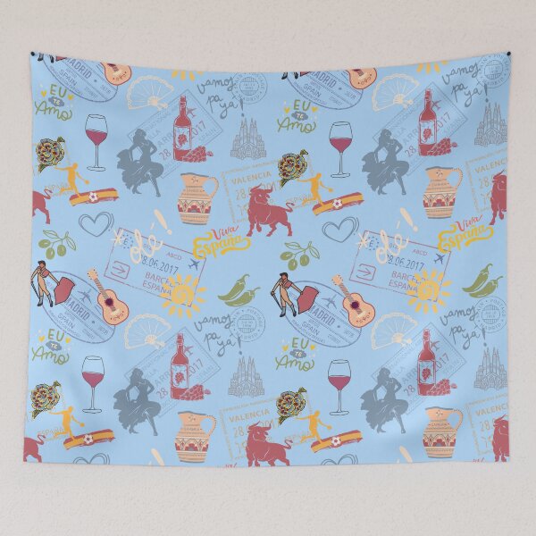 Item preview, Dreaming of Spain designed and sold by TurquoiseBird.