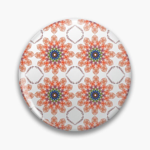 Item preview, Leaf Mandala Infinite Bloom designed and sold by OIL Pattern Design .