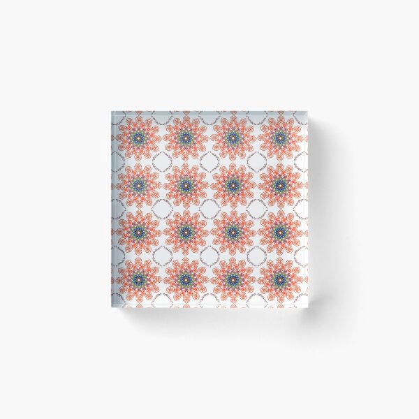 Item preview, Leaf Mandala Infinite Bloom designed and sold by OIL Pattern Design .
