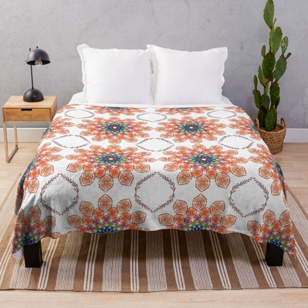 Item preview, Leaf Mandala Infinite Bloom designed and sold by OIL Pattern Design .
