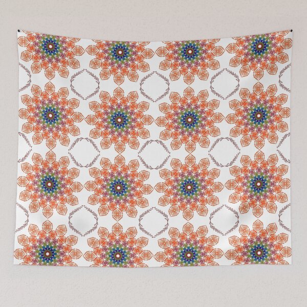 Item preview, Leaf Mandala Infinite Bloom designed and sold by OIL Pattern Design .