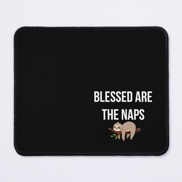 Item preview, Blessed are the naps, Funny Christian Gift, Christian Humor, Funny Religious Gift designed and sold by PISMO_SHOP.
