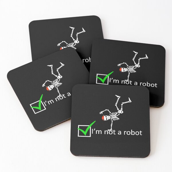 Item preview, Funny Nerdy I'm not a Robot Test Computer Geek Gift designed and sold by waikibi ⭐⭐⭐⭐⭐.