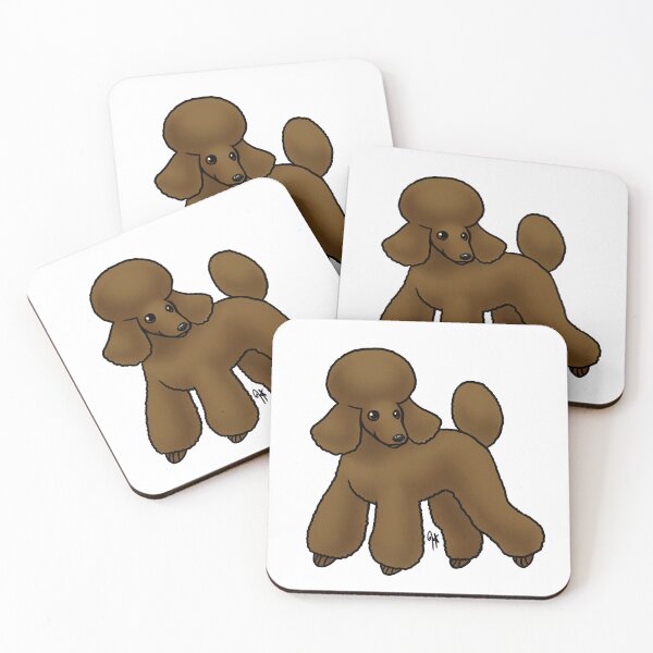 Item preview, Dog - Toy Poodle - Lamb Chocolate designed and sold by Jennifer Stolzer.
