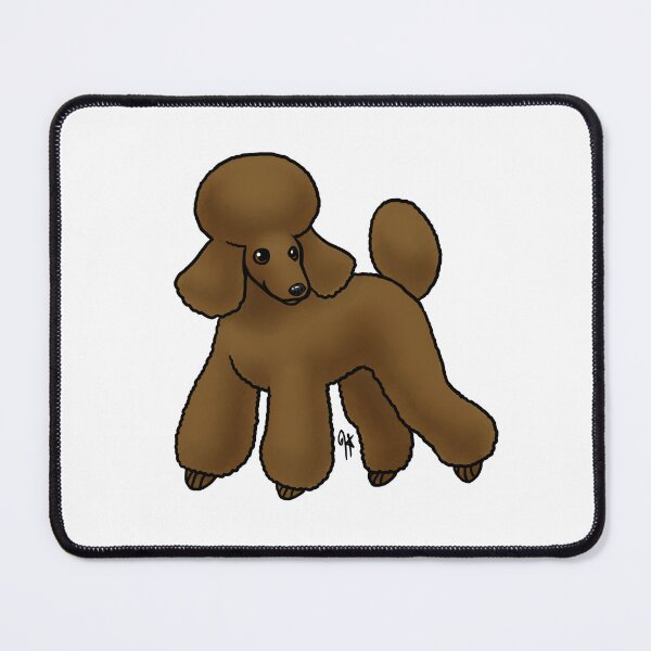 Item preview, Dog - Toy Poodle - Lamb Chocolate designed and sold by Jennifer Stolzer.