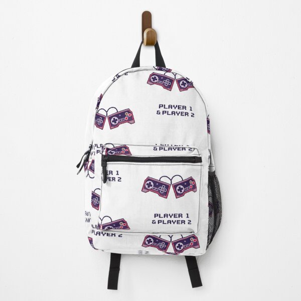 Item preview, Player 1 and Player 2 – Valentine’s Day Gaming Couple Design designed and sold by Sparkofart07.