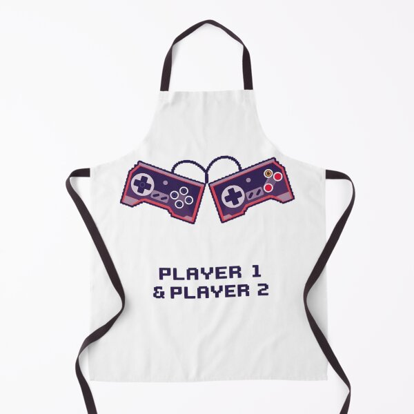 Item preview, Player 1 and Player 2 – Valentine’s Day Gaming Couple Design designed and sold by Sparkofart07.