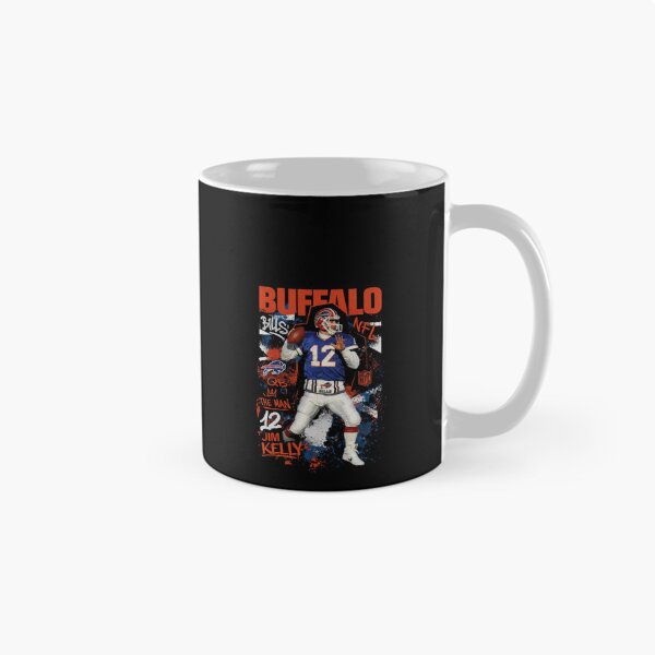 Item preview, Jim Kelly Heat Check – Buffalo Bills QB #12 in Grit & Glory designed and sold by TheArtOfCar.
