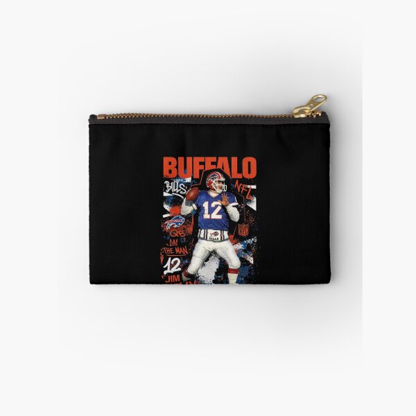 Item preview, Jim Kelly Heat Check – Buffalo Bills QB #12 in Grit & Glory designed and sold by TheArtOfCar.