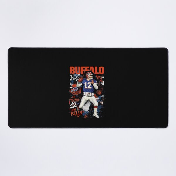 Item preview, Jim Kelly Heat Check – Buffalo Bills QB #12 in Grit & Glory designed and sold by TheArtOfCar.
