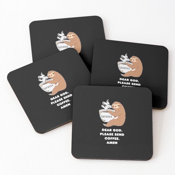Item preview, Dear God, please send coffee. Amen | Funny Christian Gift, Christian Humor, Funny Religious Gift  designed and sold by PISMO_SHOP.