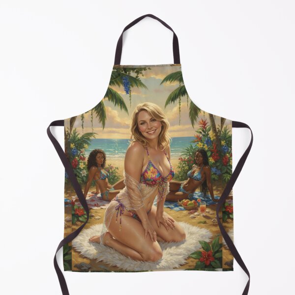 Item preview, rubia madura en la playita designed and sold by Chubby Chase.