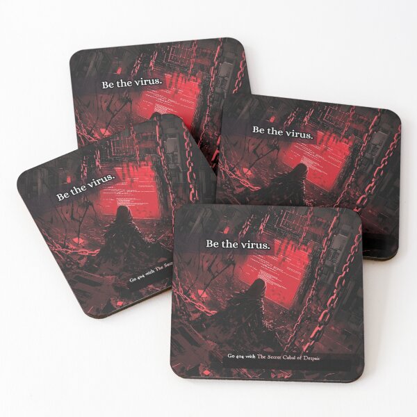 Item preview, Be the Virus – Digital Cult Aesthetic designed and sold by The Secret Cabal of Despair.