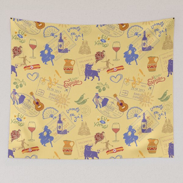 Item preview, Dreaming of Spain designed and sold by TurquoiseBird.