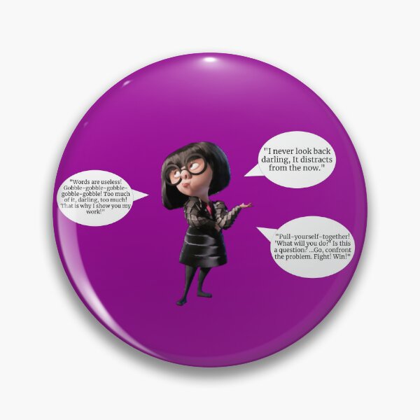 Item preview, Even More of Edna Mode Greatest Quotes designed and sold by Redd Creations Market.