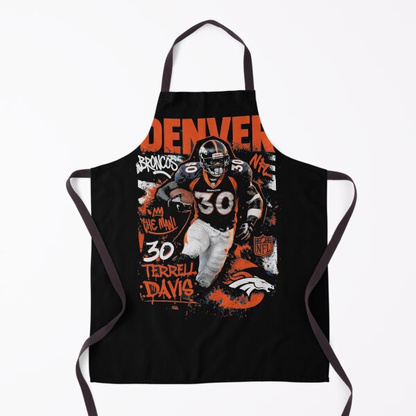 Item preview, Terrell Davis Mile High Swagger – Denver Broncos #30 in Spray Paint Power designed and sold by TheArtOfCar.