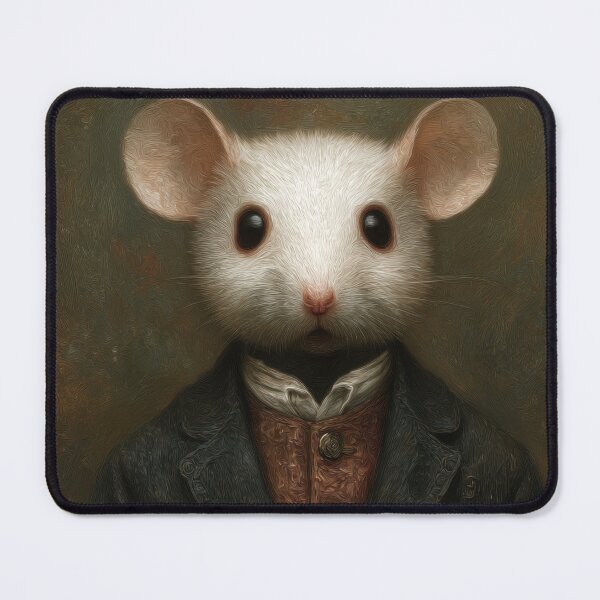 Item preview, Mouse in a suit poses for portrait designed and sold by anytka.