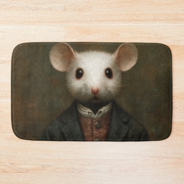Item preview, Mouse in a suit poses for portrait designed and sold by anytka.
