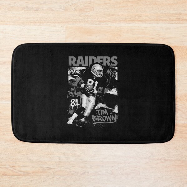 Item preview, Tim Brown Raider Royalty – Raiders #81 in Blackout Street Ink designed and sold by TheArtOfCar.