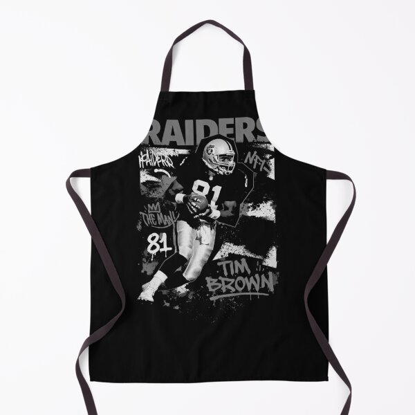Item preview, Tim Brown Raider Royalty – Raiders #81 in Blackout Street Ink designed and sold by TheArtOfCar.