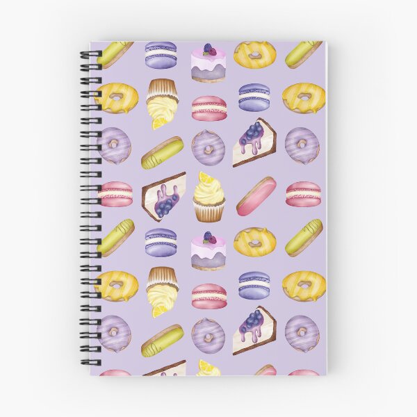 Item preview, Watercolor Sweets Patisserie Macarons Eclairs Donuts Cakes Tea Party designed and sold by katasonovaart.
