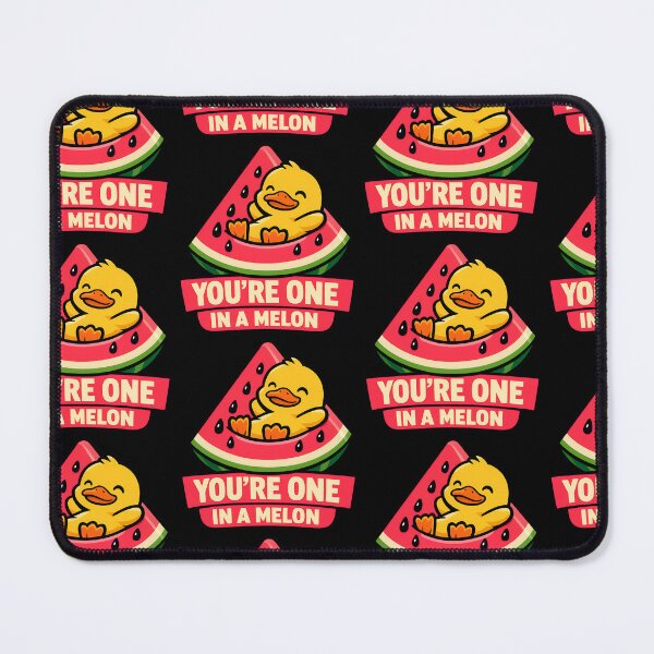 Item preview, You’re One in a Melon Cute Funny Duck Pun Design designed and sold by TeeTimeTreasure.