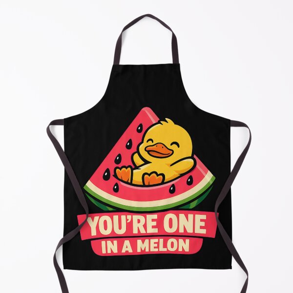 Item preview, You’re One in a Melon Cute Funny Duck Pun Design designed and sold by TeeTimeTreasure.