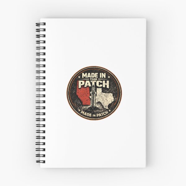 Item preview, Made in the Patch | Oilfield Pride Vintage Badge designed and sold by DigiWoosh.