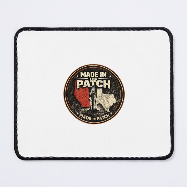 Item preview, Made in the Patch | Oilfield Pride Vintage Badge designed and sold by DigiWoosh.