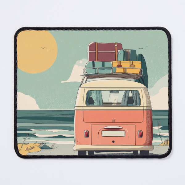 Item preview, Road trip to the beach with luggage designed and sold by anytka.