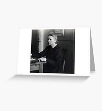 Marie Curie Greeting Card