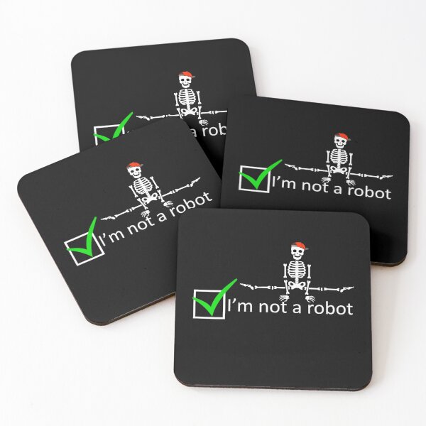 Item preview, Funny Nerdy I'm not a Robot Test Computer Geek Gift designed and sold by waikibi ⭐⭐⭐⭐⭐.