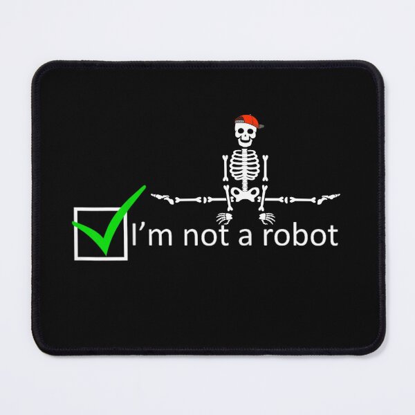 Item preview, Funny Nerdy I'm not a Robot Test Computer Geek Gift designed and sold by waikibi ⭐⭐⭐⭐⭐.