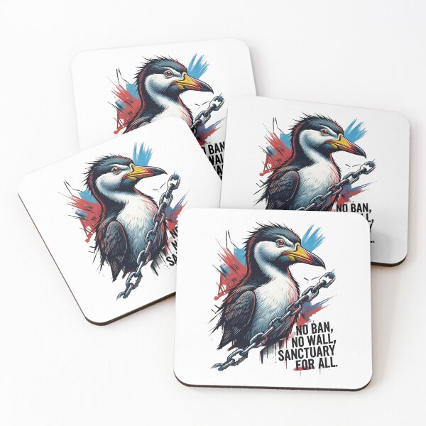 Item preview, Anti ice Rebel loon No ban, no wall, sanctuary for all designed and sold by Uglyandcute.