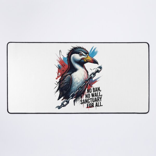 Item preview, Anti ice Rebel loon No ban, no wall, sanctuary for all designed and sold by Uglyandcute.