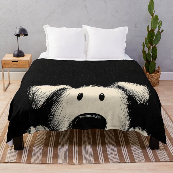 Item preview, Dog looks up from table at night designed and sold by anytka.