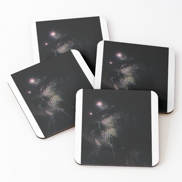 Item preview, dark stairs on a cold winter’s night in Blanefield (near Glasgow, Scotland) designed and sold by photosbykel.